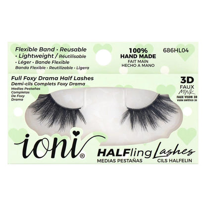 Ioni Long & Extra Voluminous False Eyelashes for Dramatic Volume