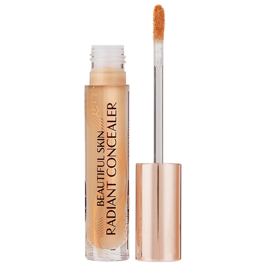 Charlotte Tilbury Beautiful Skin Medium to Full Coverage Radiant Concealer - Waterproof, Hyaluronic Acid, 30 Shades