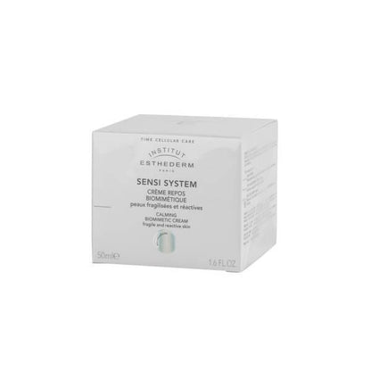 Esthederm Sensi System Calming Biomimetic Cream 50ml - Soothing Sensitive Skin with Fragrance-Free Skincare