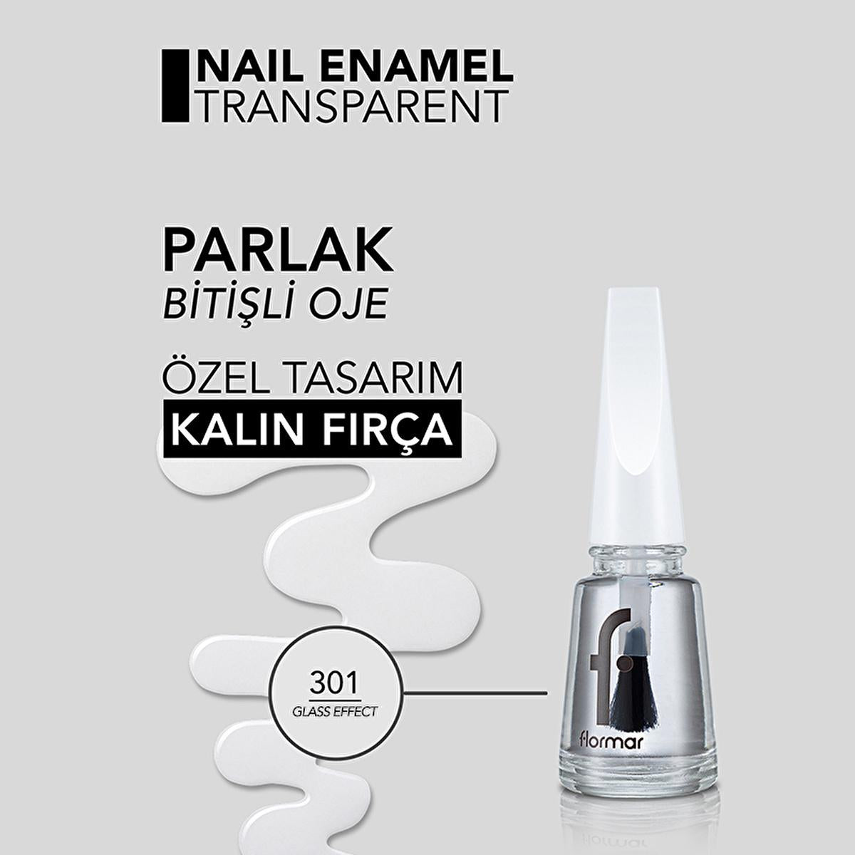 Flormar Nail Enamel: Intense Color, Long Lasting, Chip Resistant Nail Polish - Strengthen & Beautify Your Nails.