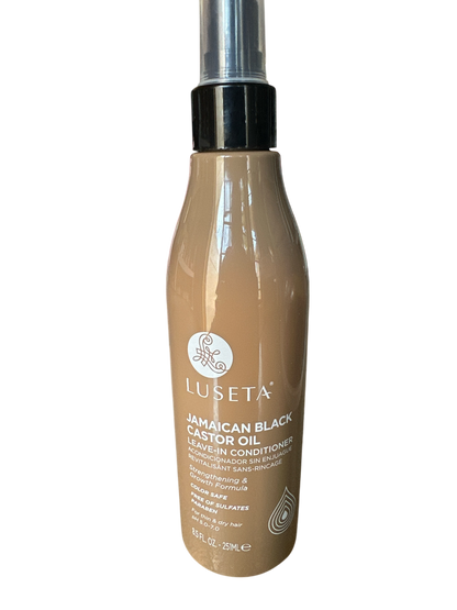 Luseta Jamaican Black Castor Oi Leave In Conditioner Strenghthening & Grow Hair Formula 8.5fl.oz 252ml
