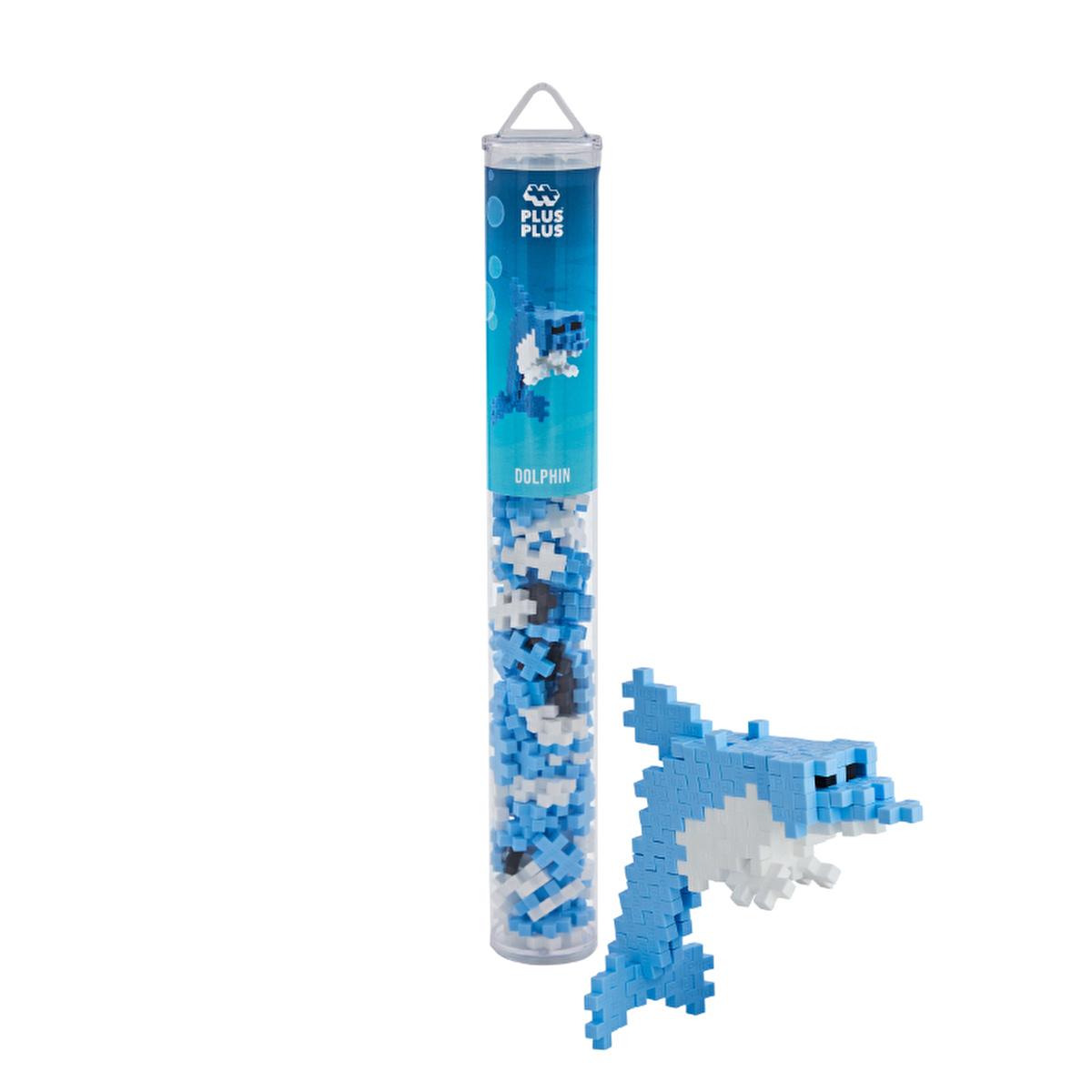 Plus Plus Construction Toy, Yunus 100 Piece Set - Reusable Building Blocks for Creative Play