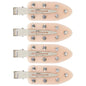 Popstar Hair Setting Clips in Crème Brûlée - Anti-Crease Hair Clips for Smooth, Polished Hair