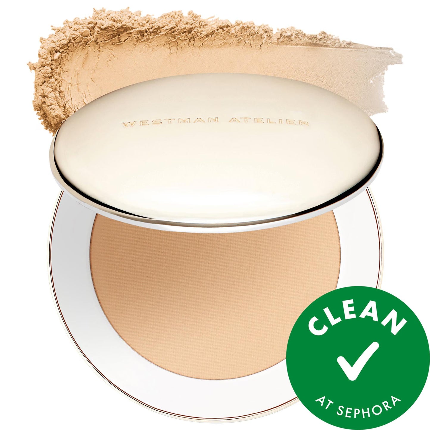Vital Pressed Skincare Blurring Talc-Free Setting Powder - Clean, Vegan, Antioxidant Makeup for Natural Finish
