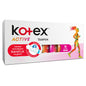 Kotex Active Super Tampons: Ultimate Leak Protection, Comfort & Hygiene - Easy Insert Tampons for Active Women
