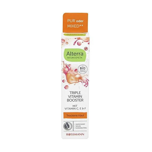 Alterra C Vitamin Booster Face Serum - Anti-Aging Skincare, Natural Skincare Products, 0.51 fl oz