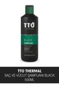 TTO Black Hair and Body Shampoo 500ml - Natural Multipurpose Cleanser for Simplified Routine