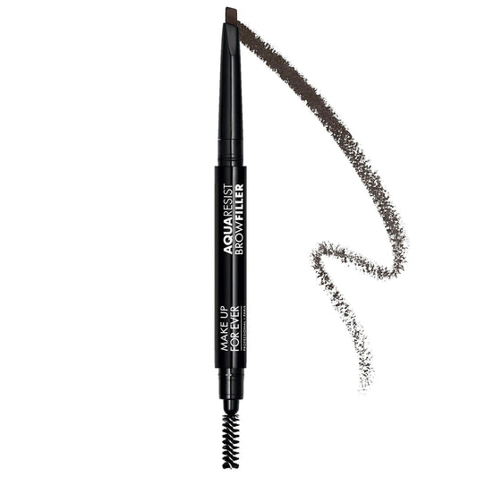 Aqua Resist Waterproof Eyebrow Filler Pencil - Long-Lasting, Smudge-Proof Brow Makeup for Sparse Brows