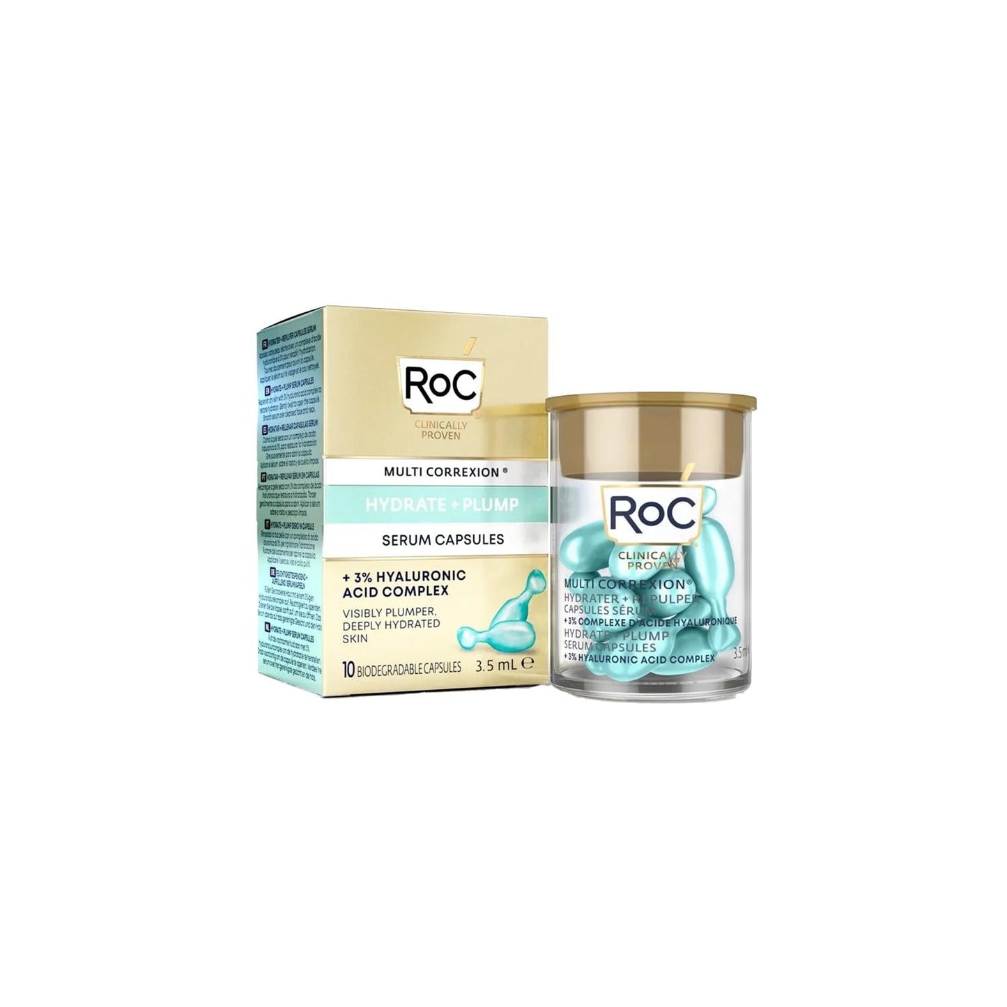 RoC Hydrating & Revitalizing Serum Capsules 10 Count