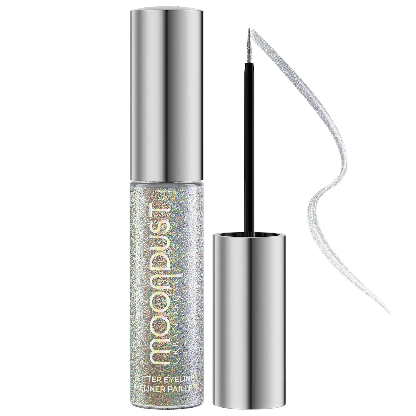 Moondust Liquid Glitter Eyeliner: Vegan, Cruelty-Free Shimmer Eyeliner for High-Impact Sparkle - Long-Lasting, Water-Based Formula