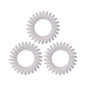 Invisibobble Original BC Smokey Eye 3-Piece Hair Ties - Stylish & Secure Hair Accessories for Fashion-Conscious Individuals