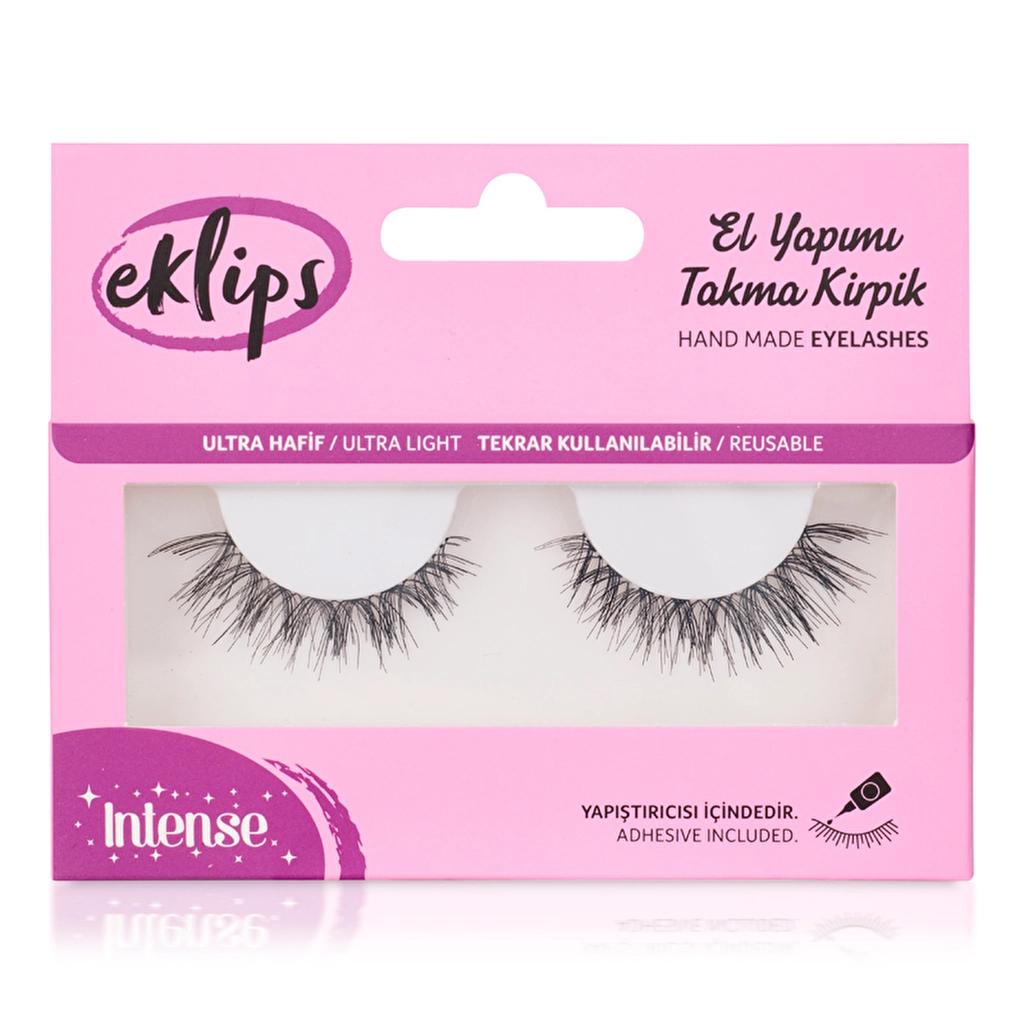 Eklips Intense Handmade False Eyelashes for Dramatic Volume 1 Pair