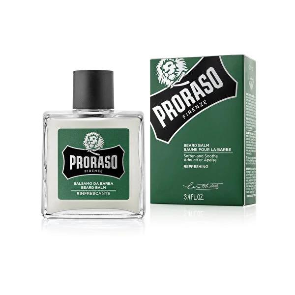 Proraso Beard Balm Eucalyptus, Bergamot & Rosemary - Softens, Tames & Soothes - Natural Men's Beard Care for Itch Relief & Healthy Growth (100ml)