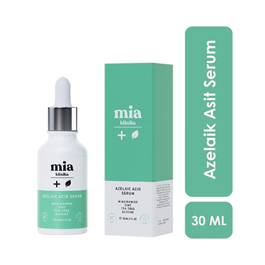 Mia Klinika Azelaic Acid Serum: Acne, Blemish & Hyperpigmentation Treatment | Tea Tree Oil & Zinc Infused | Reduce Redness & Even Skin Tone