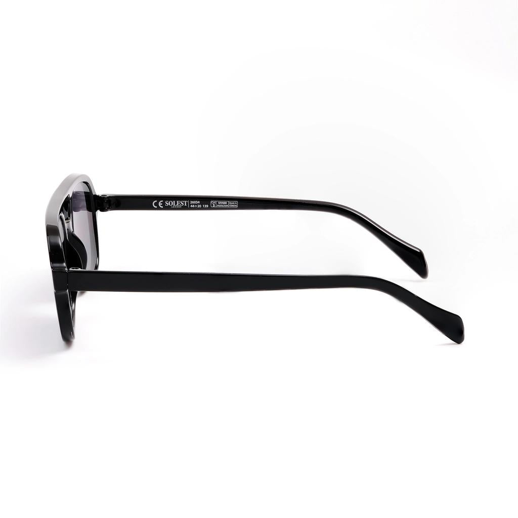 Solest London Black Unisex Sunglasses 26034
