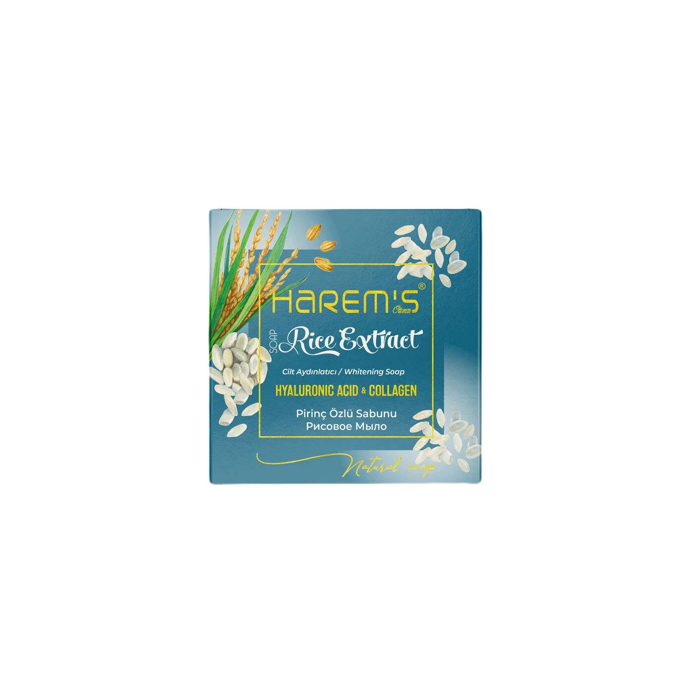 Harems Ottoman Rice Extract Bar Soap for Brightening 120g