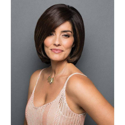 Raquel Welch 100% Human Hair Bang Top Piece Hairpiece - Choose Color