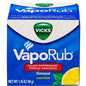 Vicks® VapoRub™ Lemon Scent – Cough Suppressant & Topical Analgesic (1.76 Oz)