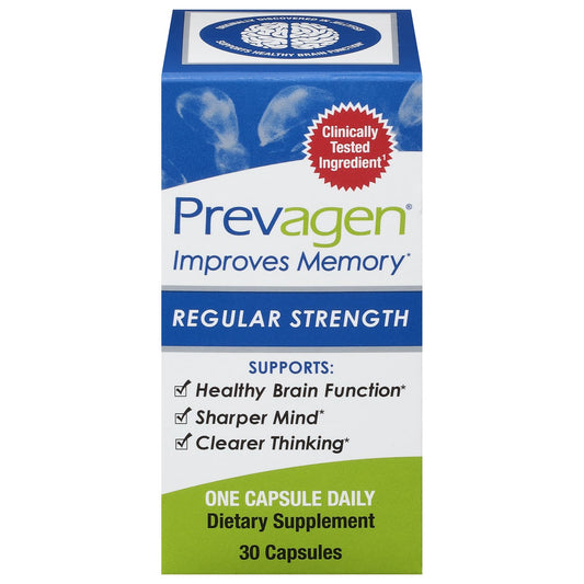 Prevagen® Regular Strength Memory Support - 30 Capsules (Apoaequorin Supplement)