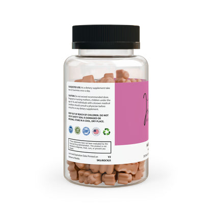 Iris Cosmetics Hair Vitamin Gummies (60 Gummies)