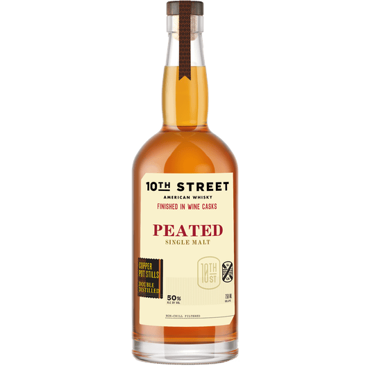10th Street Distillery - Peated American Single Malt (750ML)
