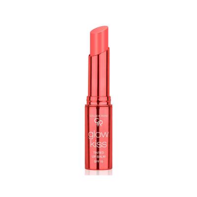 Golden Rose Glow Kiss Tinted Lip Balm-04 Peach Shake - Vegan Tinted Lip Balm with SPF 15