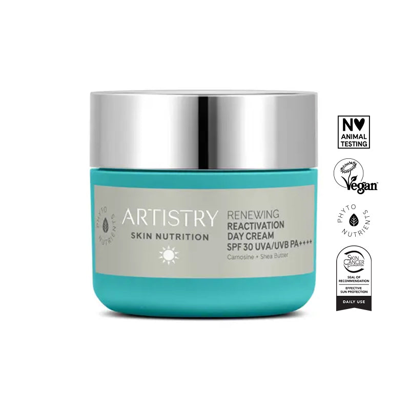 Artistry Skin Nutrition Renewing Reactivation Day Cream SPF 30, 50g