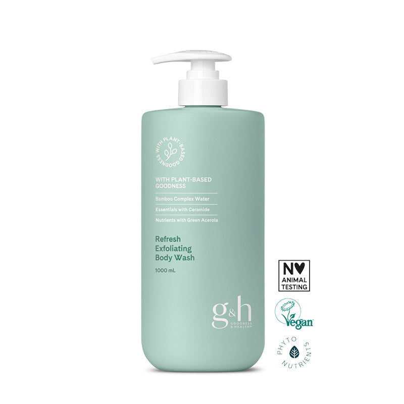 G&H Refresh Exfoliating Body Wash 1000 ml