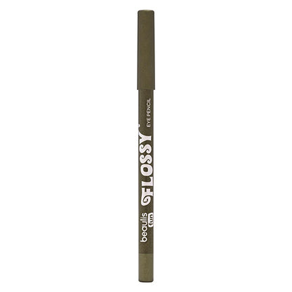 Beaulis Fun Flossy Green Eyeliner - Vibrant, Creamy Eye Makeup - 724 Green Elegance