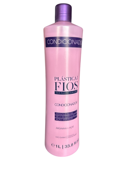 Cadiveu Plastica Dos Fios Conditioner For  Hair Hydration And Nutrition  34fl 0z 1000ml