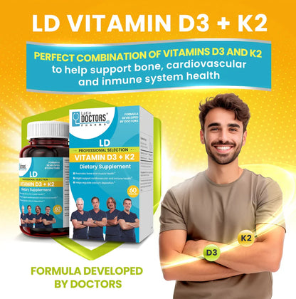 Latin Doctor VITAMIN D3+K2 60CT