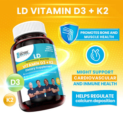 Latin Doctor VITAMIN D3+K2 60CT