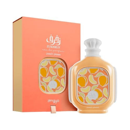 Afnan Zimaya Unisex Zukhruf Peach Please EDP Spray 3.4 Oz