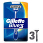 Gillette Blue3 Disposable Razor 3-Pack - Comfort Technology