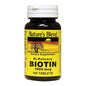 Nature's Blend S Hi-Potency Biotin Tablets 1000 Mcg