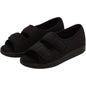 Silvert s Womens Easy Closure Sandal For Indoors & Outdoors Black