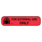 Apothecary For External Use Only Labels