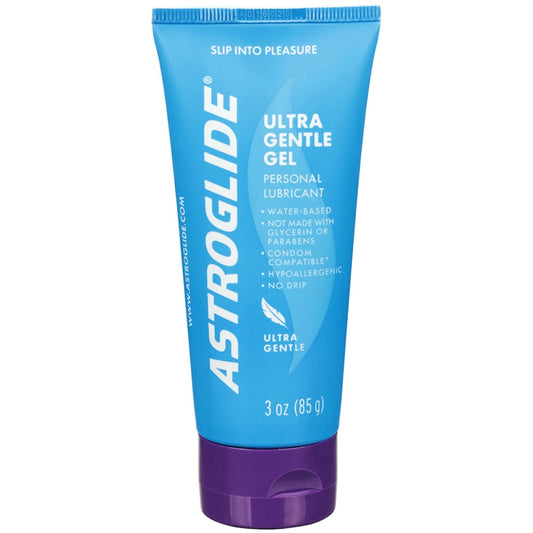 Astroglide Ultra Gentle Gel Personal Lubricant for Sensitive Skin, 3 oz