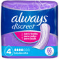 Always Discreet Adult Incontinence Pads For Women Moderate Absorbency Regular Length