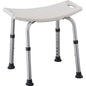 Nova Bath Seat With Back And Arms - White