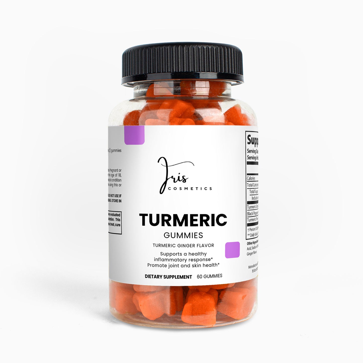 Iris Cosmetics Turmeric Gummies