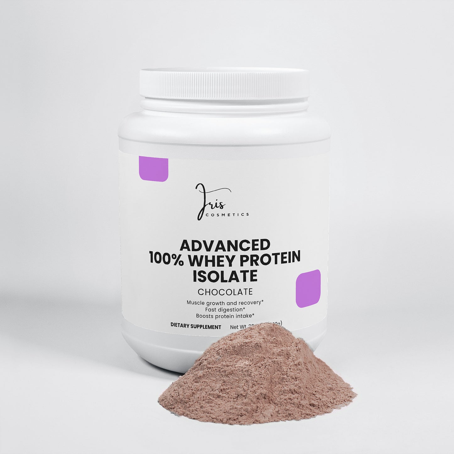 Iris Cosmetics Advanced 100% Whey Protein Isolate (Chocolate)