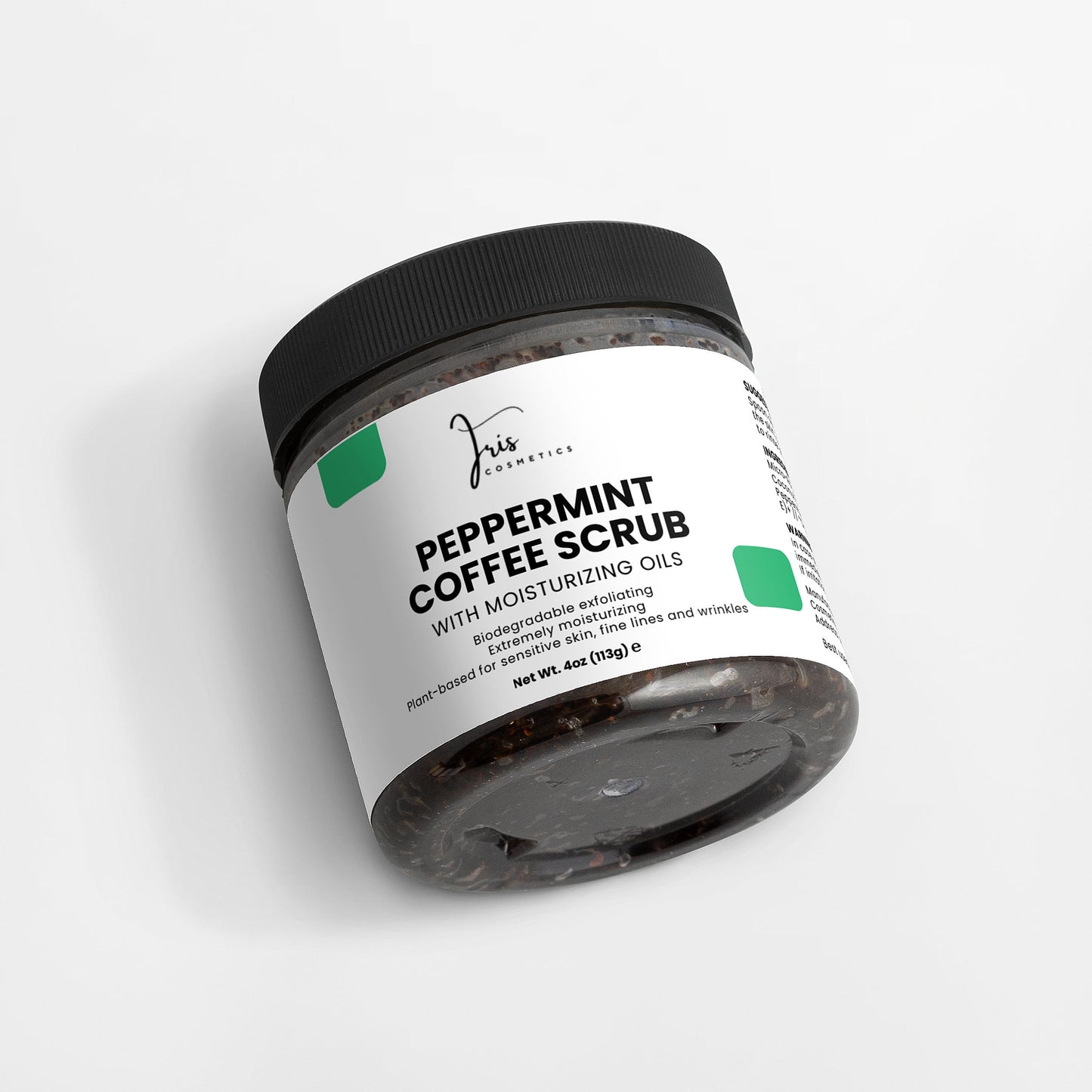 Peppermint Coffee Scrub