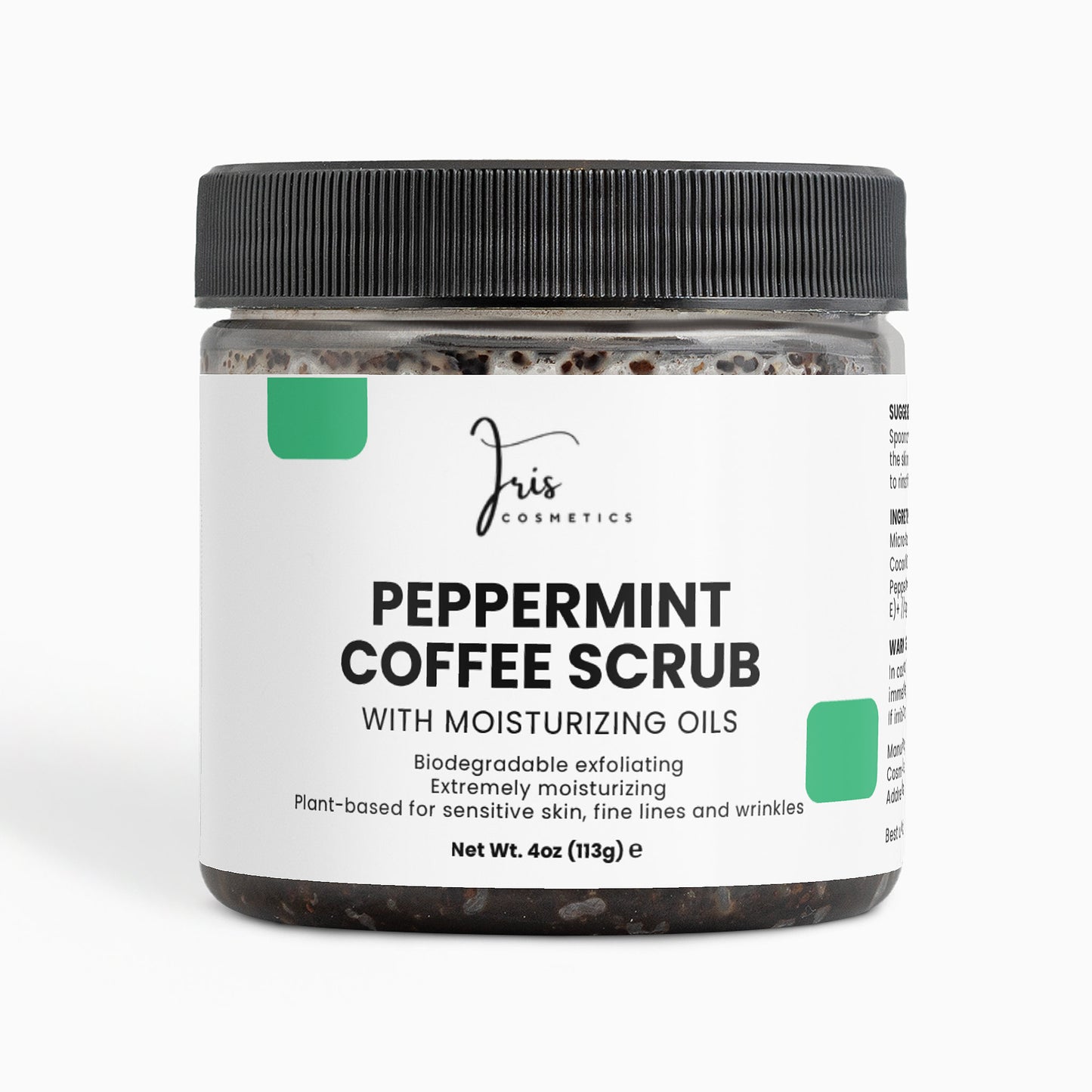 Peppermint Coffee Scrub