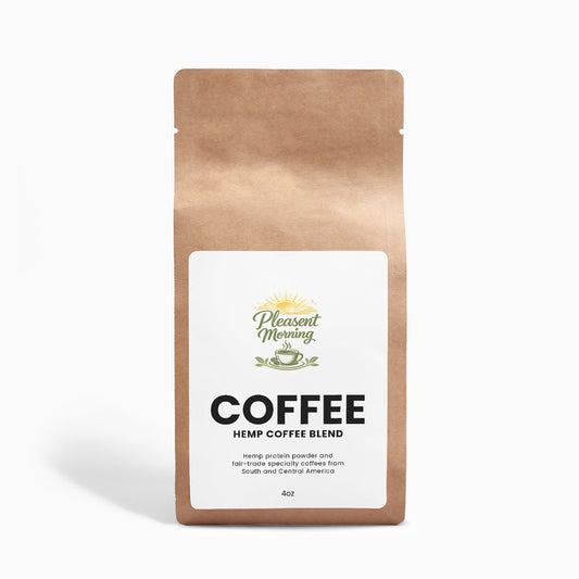 Pleasent Morning Hemp Coffee Blend - Medium Roast 4oz