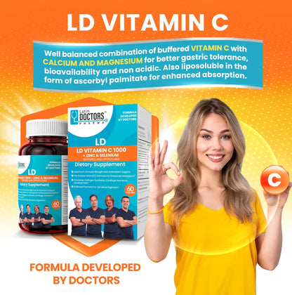 Latin Doctor VT C 1000+ZINC & SELENIUM 60CT