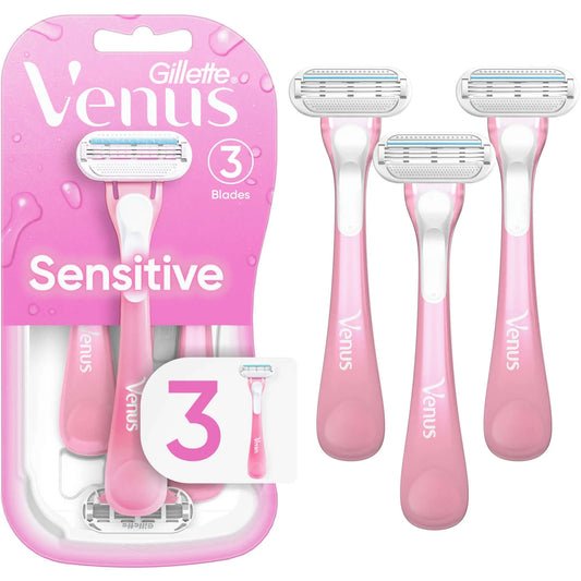 Gillette Venus Sensitive Women's Disposable Razor 3 ct
