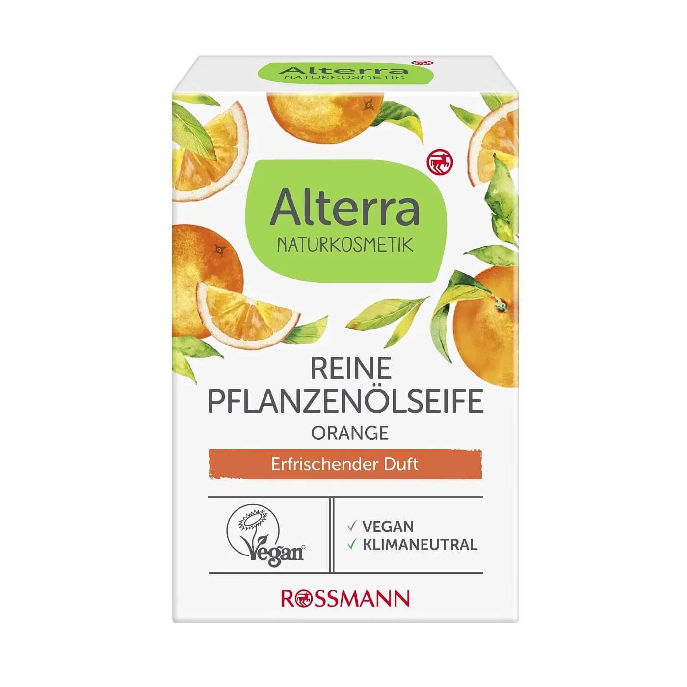 Alterra Orange Oil Natural Herbal Soap 100g