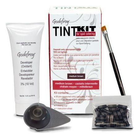 Godefroy Tint Kit Medium Brown 20 Application Kit
