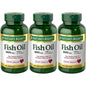 Nature's Bounty Fish Oil, Dietary Supplement, Omega-3, Supports Heart Health, 1000 Mg, 220 Coated Softgels